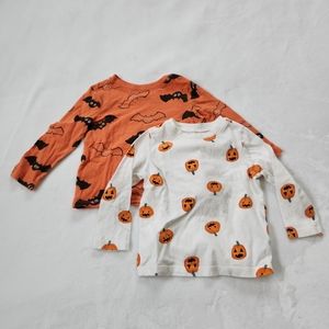 Old Navy Halloween Long Sleeve Shirts, Size 18-24 Months